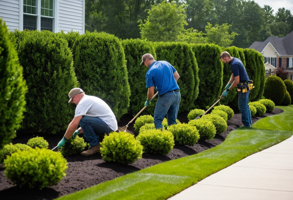 Sara's Lawn and landscaping work