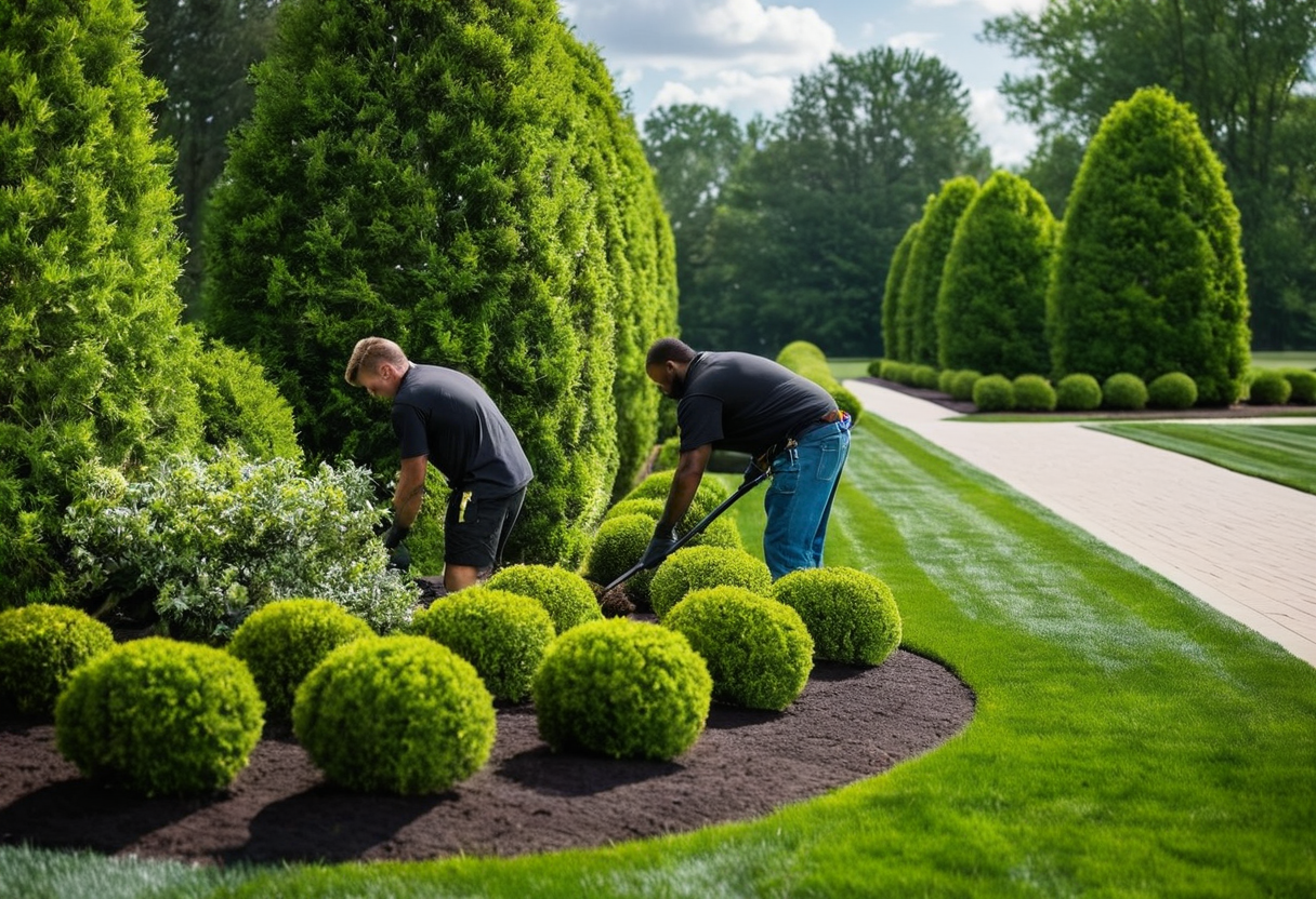 Lovely's Landscaping work