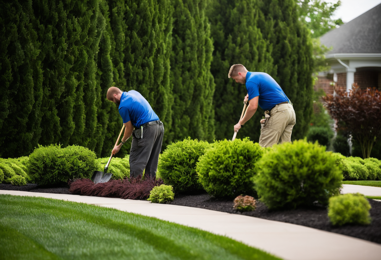 Monarca’s landscaping work