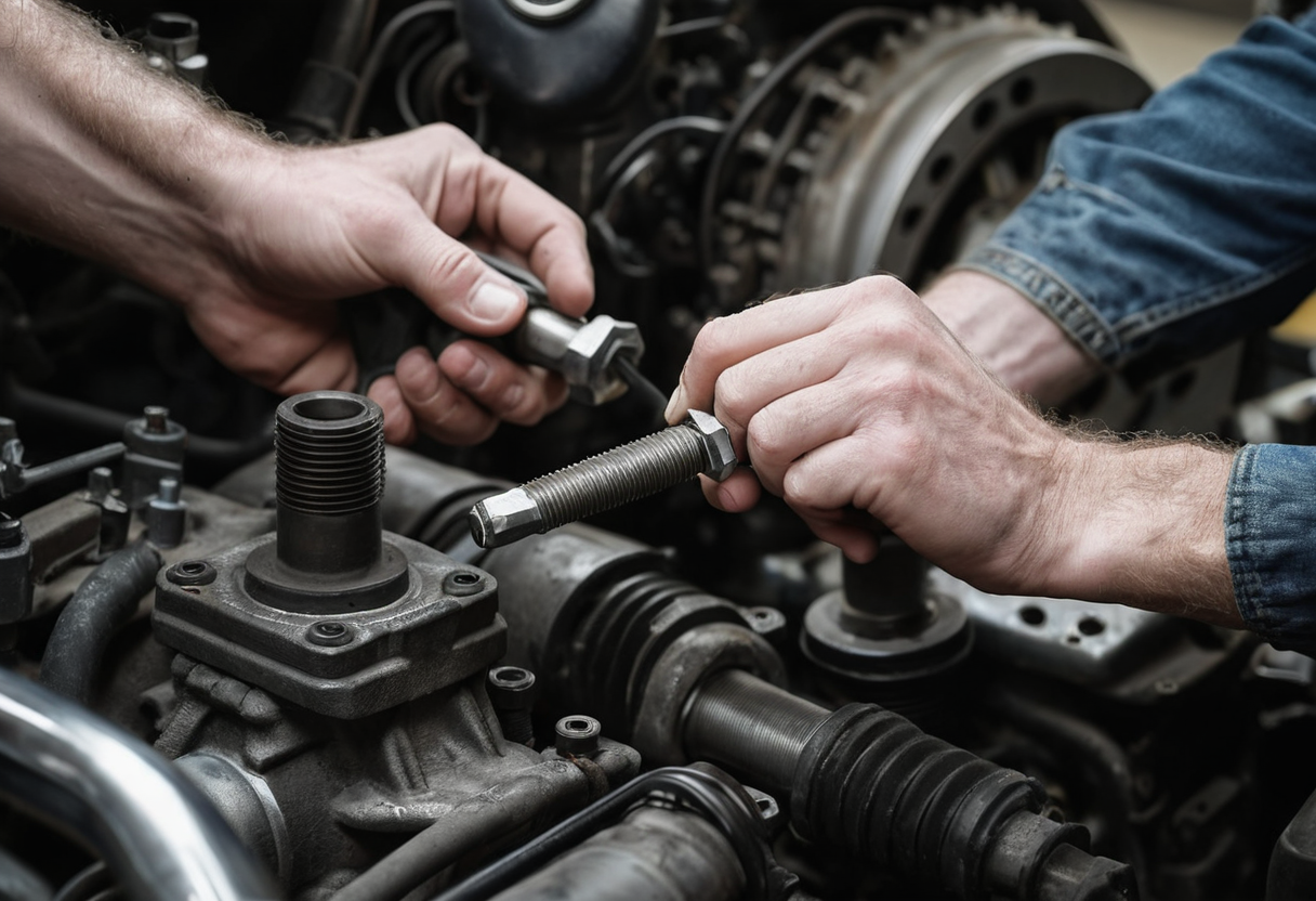 Auto Repair Specialists work