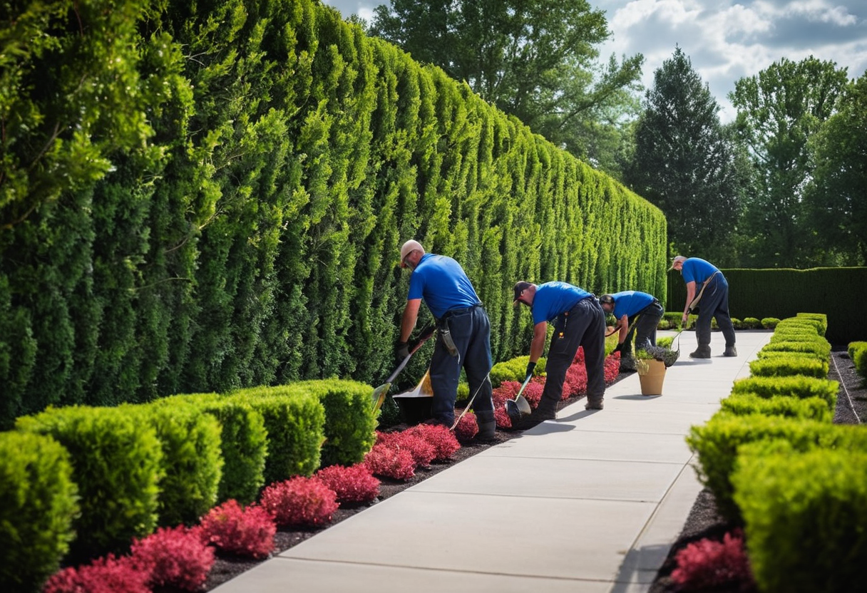 Douglas Lawn And Landscaping work