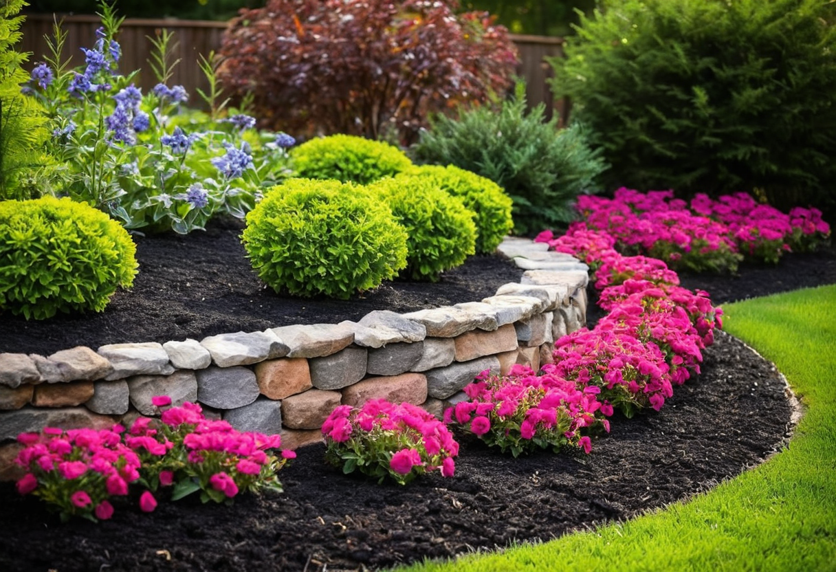 Serna lawn care and landscaping and tree service LLC work