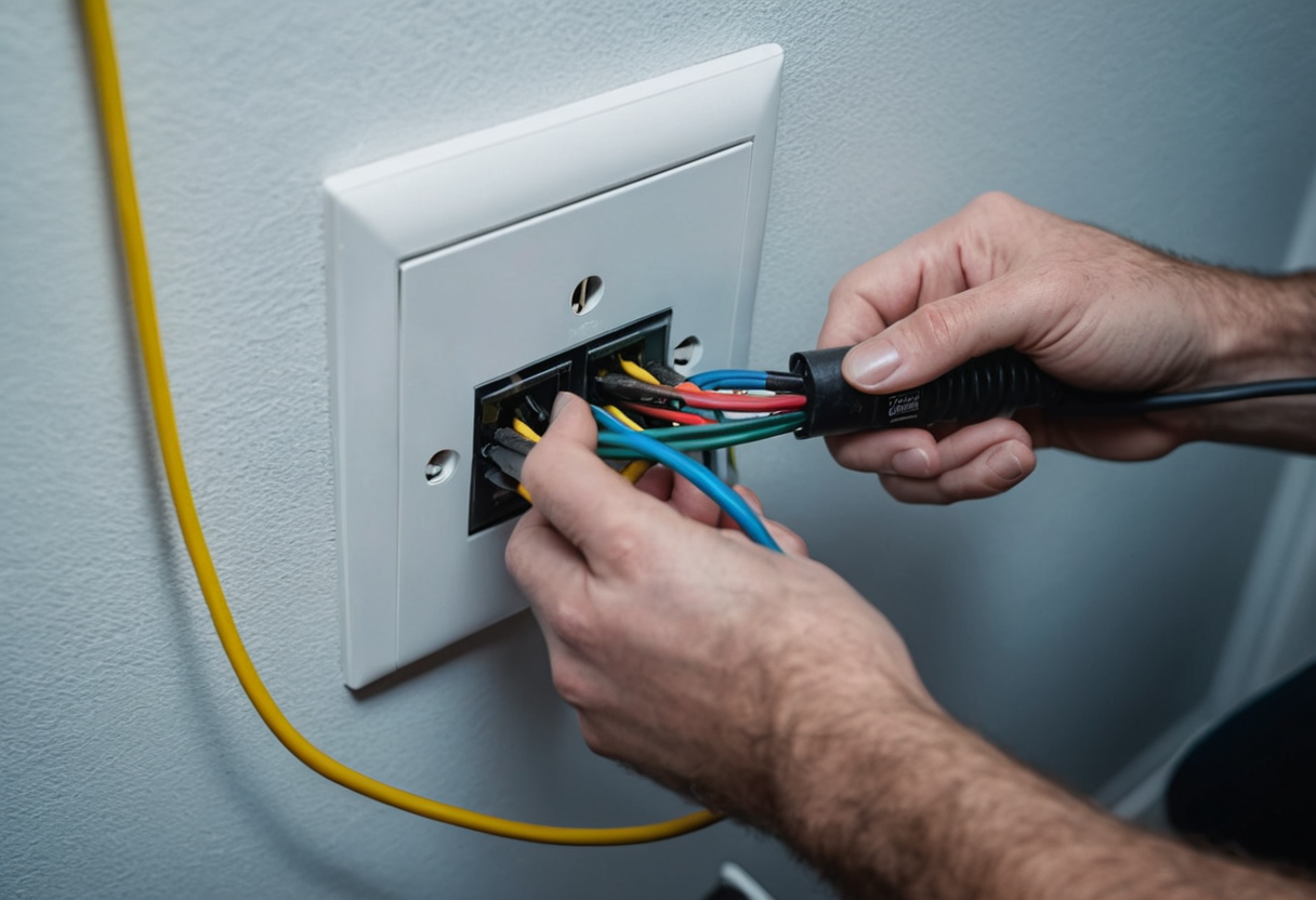 Thompson Electrical Service work