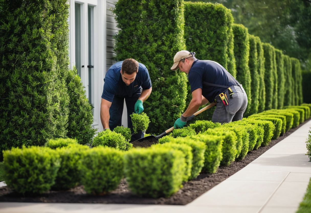 Landscaping By Le Blanc work
