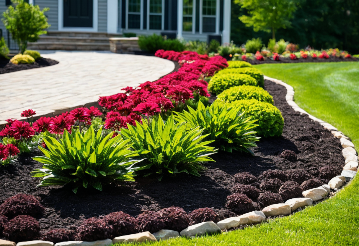 Mills Landscaping work