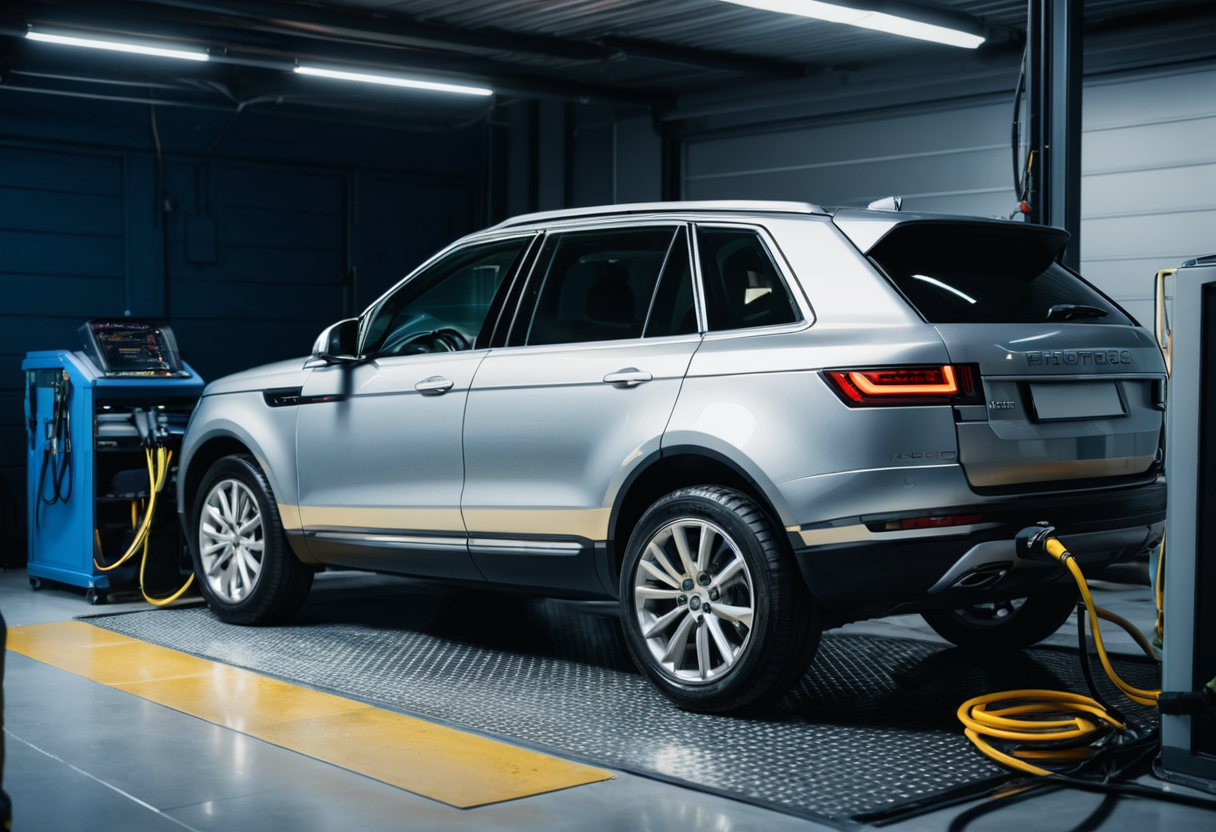 Salhani Auto Service & Sales Emissions & State Inspection Station work