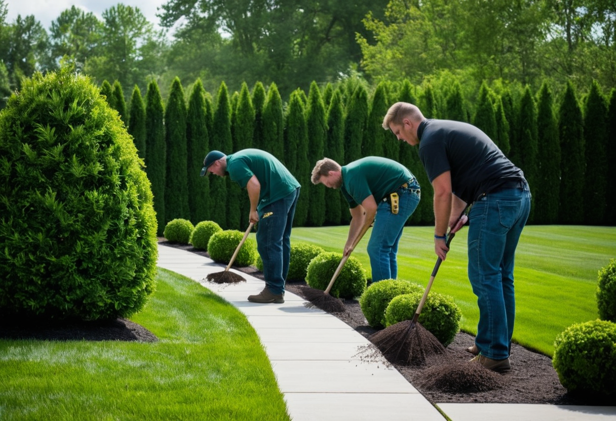 Ron & sons landscaping work