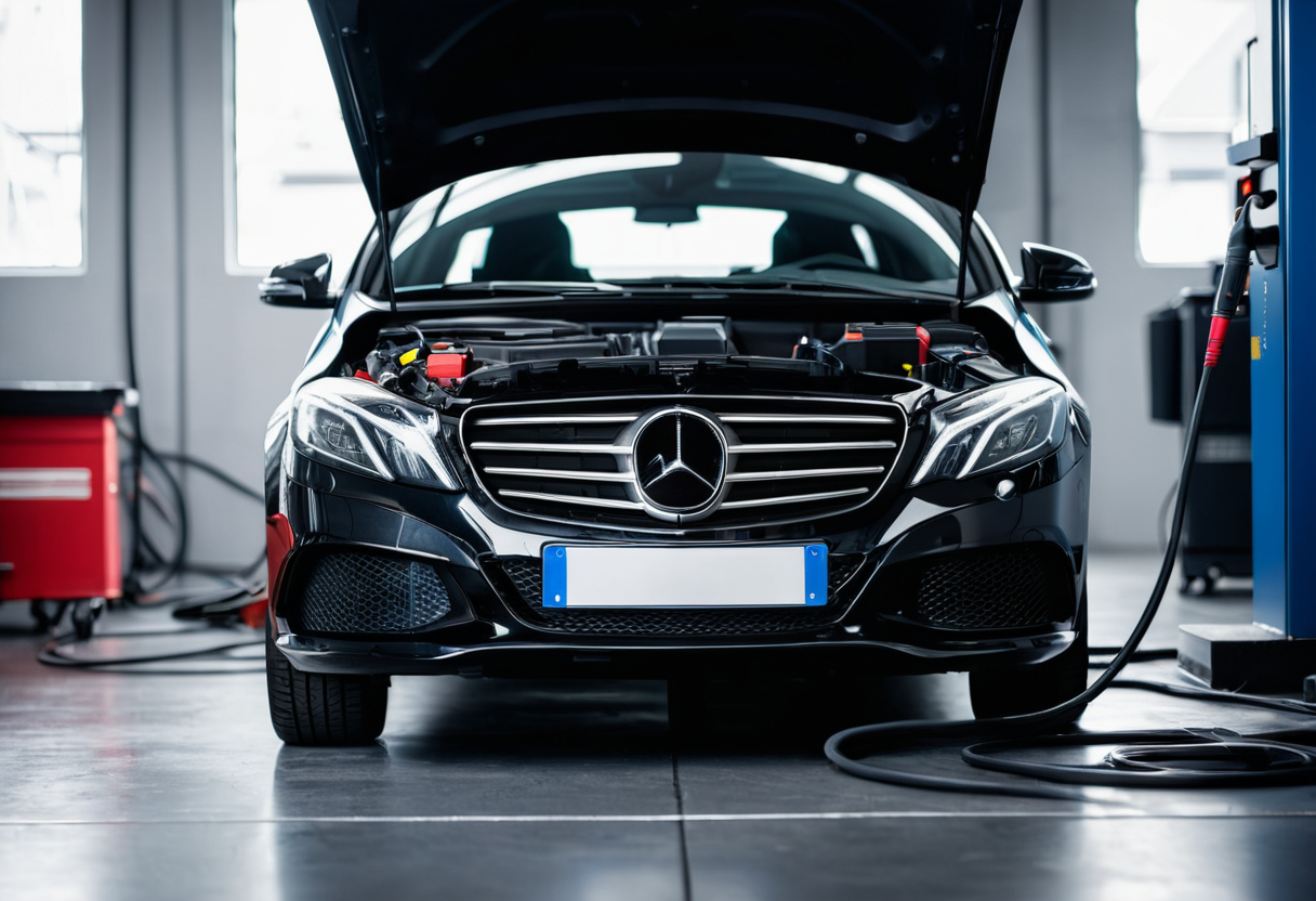 Barton's Car Care work