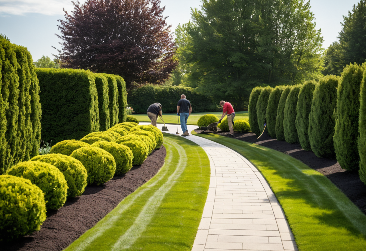 Precision Lawn & Landscape work